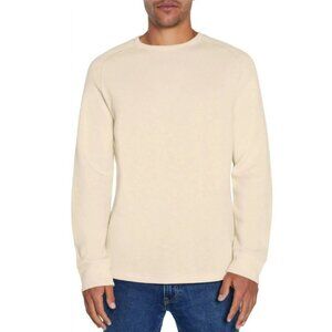 Eddie Bauer Men's Long Sleeve Crew Neck Double Knit Sweater L